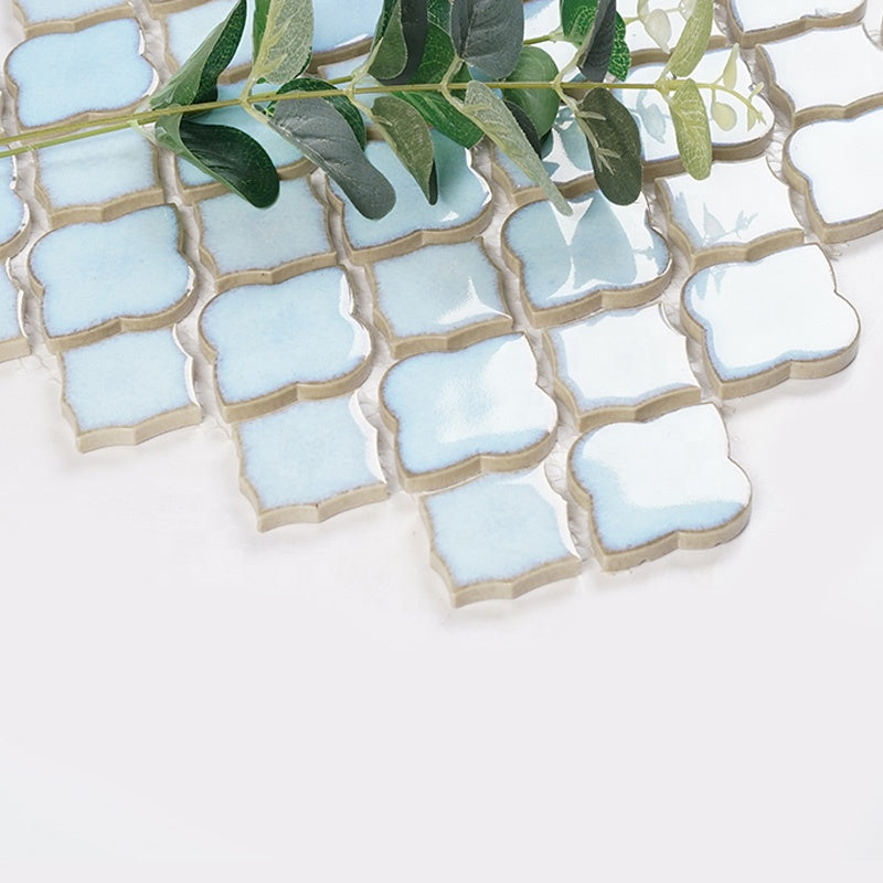 Gạch men sứ mosaic ốp tường phòng tắm và nhà bếp