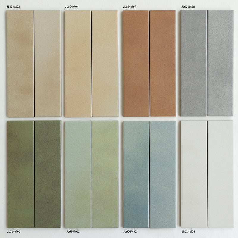 Gạch Ốp Tường Gốm Sứ Thiết Kế Hiện Đại Thủ Công, Chỉ Viền Sứ Đặc, Dùng Cho Nội Thất (Phòng Tắm, Bếp, Phòng Ăn, Sàn), Kháng Khuẩn