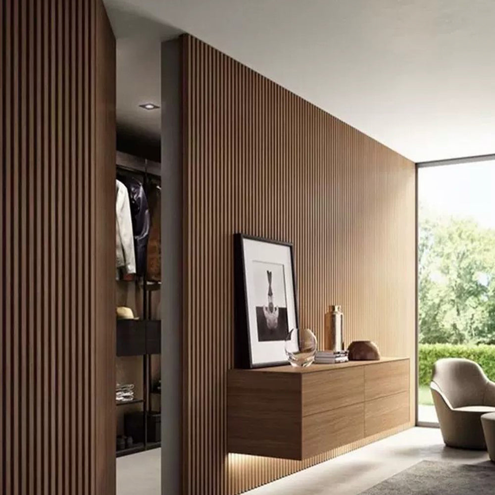 Tấm tiêu âm cách âm Akupanels trang trí tường gỗ MDF chống ồn hút âm