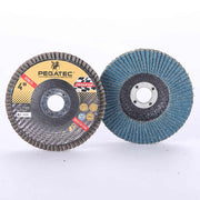Đĩa mài mòn Pegatec Flap Disc 4&quot; 100x16mm dùng cho sửa chữa ô tô bằng kim loại, thép không gỉ