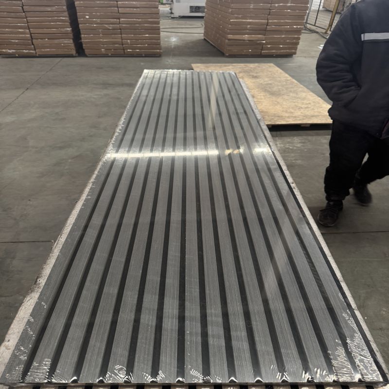 Tấm Ốp Tường Thanh Lam Tiêu Âm Akupanel Gỗ Sồi Xám Mật Độ Cao Nhẹ