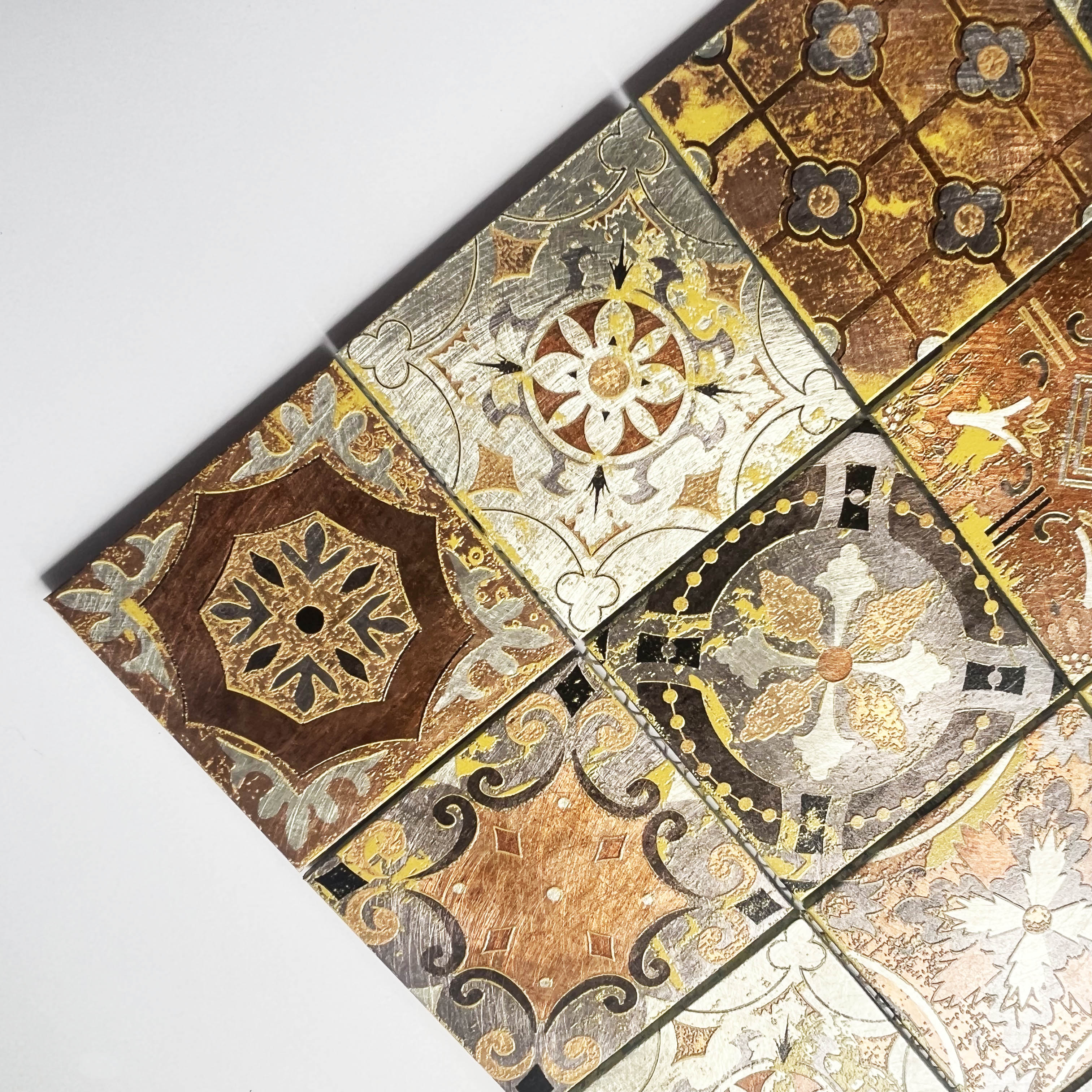 Gạch Mosaic Zellige Nghệ Thuật Mosaic Tùy Chỉnh In Phun 3D