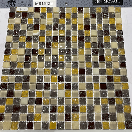 Gạch Mosaic Gốm Sứ Thủy Tinh Phong Cách Hiện Đại Dùng Để Trang Trí Sàn Ngoài Trời, Tường & Phòng Tắm Cho Các Dự Án Khách Sạn, Hồ Bơi
