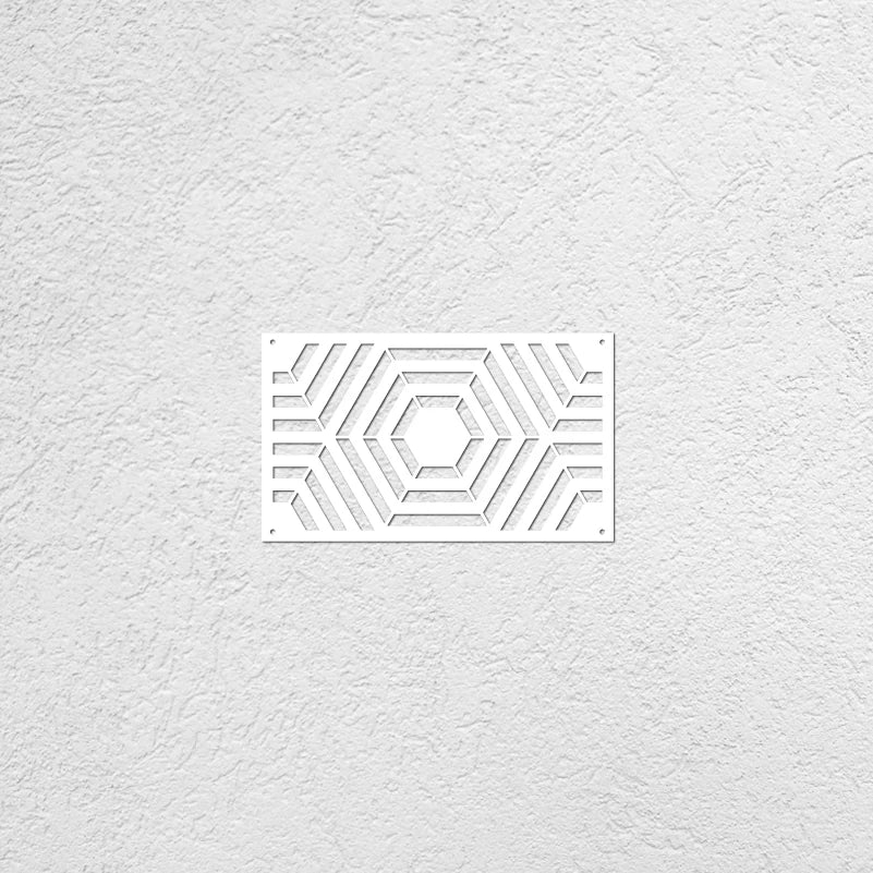 Stencil Mandala 40cm 60cm Trang Tri Tuong Hexagon Decor