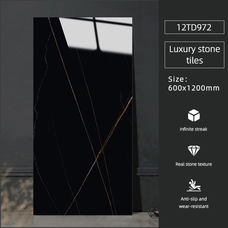 Gạch lát sàn sứ bóng vân đá cẩm thạch hiện đại