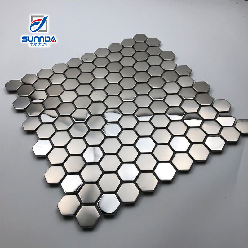 Gạch Mosaic Trang trí Kính Vàng, Kim loại, Gốm và Đá