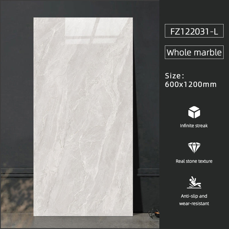 Cung cấp trực tiếp từ nhà máy Gạch lát sàn sứ bóng vân đá cẩm thạch giả hiện đại 600x1200 dùng trong nhà cho Phòng tắm, Phòng khách, Biệt thự