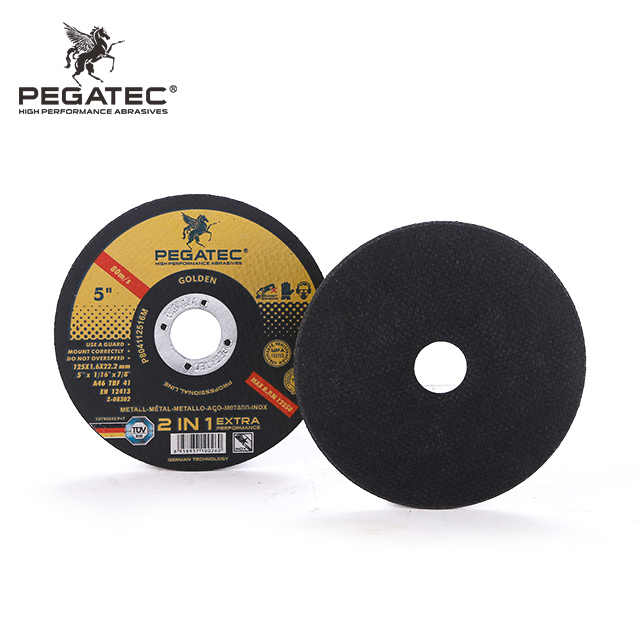 Đĩa cắt chịu nhiệt Pegatec 5&quot; 125x1.6x22mm sử dụng liên tục 2 trong 1 5 inch