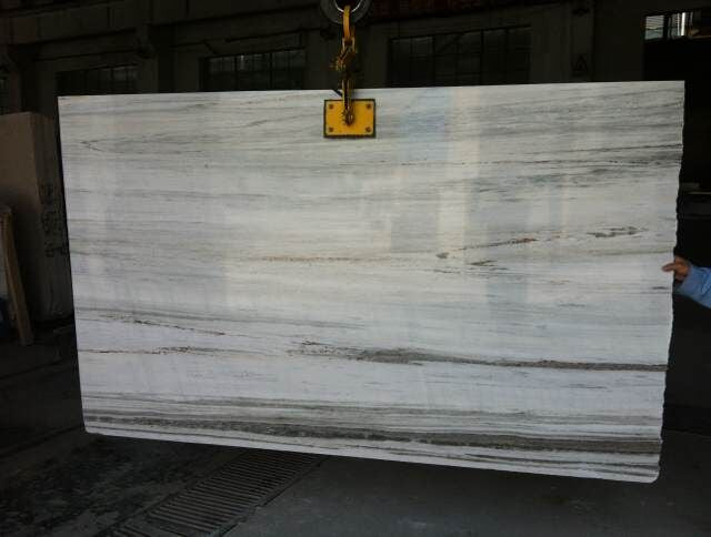 Tấm đá cẩm thạch tự nhiên đánh bóng tráng men khổ lớn ốp tường nội thất