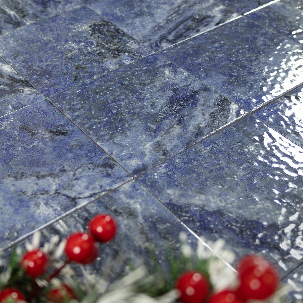 Gạch Mosaic Sứ Vuông Hồ Bơi Hoàn Thiện Thiết Kế Hiện Đại Chống Trượt Sàn 150x150mm