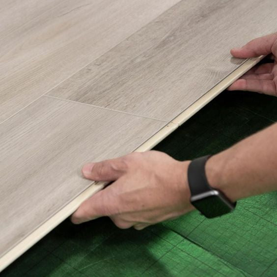 Sàn SPC, PVC Vinyl, WPC, gỗ công nghiệp Laminate thiết kế hiện đại, chống thấm nước, hèm khóa nhanh