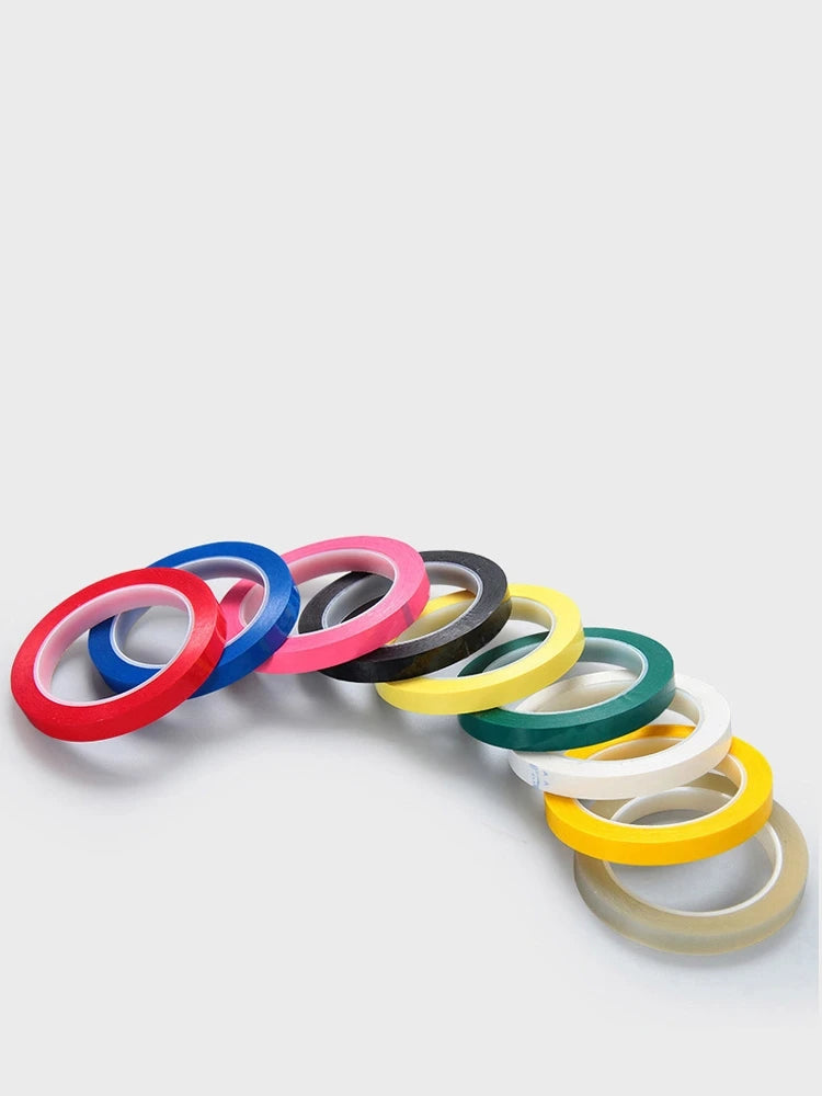 Băng Mylar Nhiệt Độ Cao Đa Màu Dài 66M 0.055mm 2mm 3mm 5mm