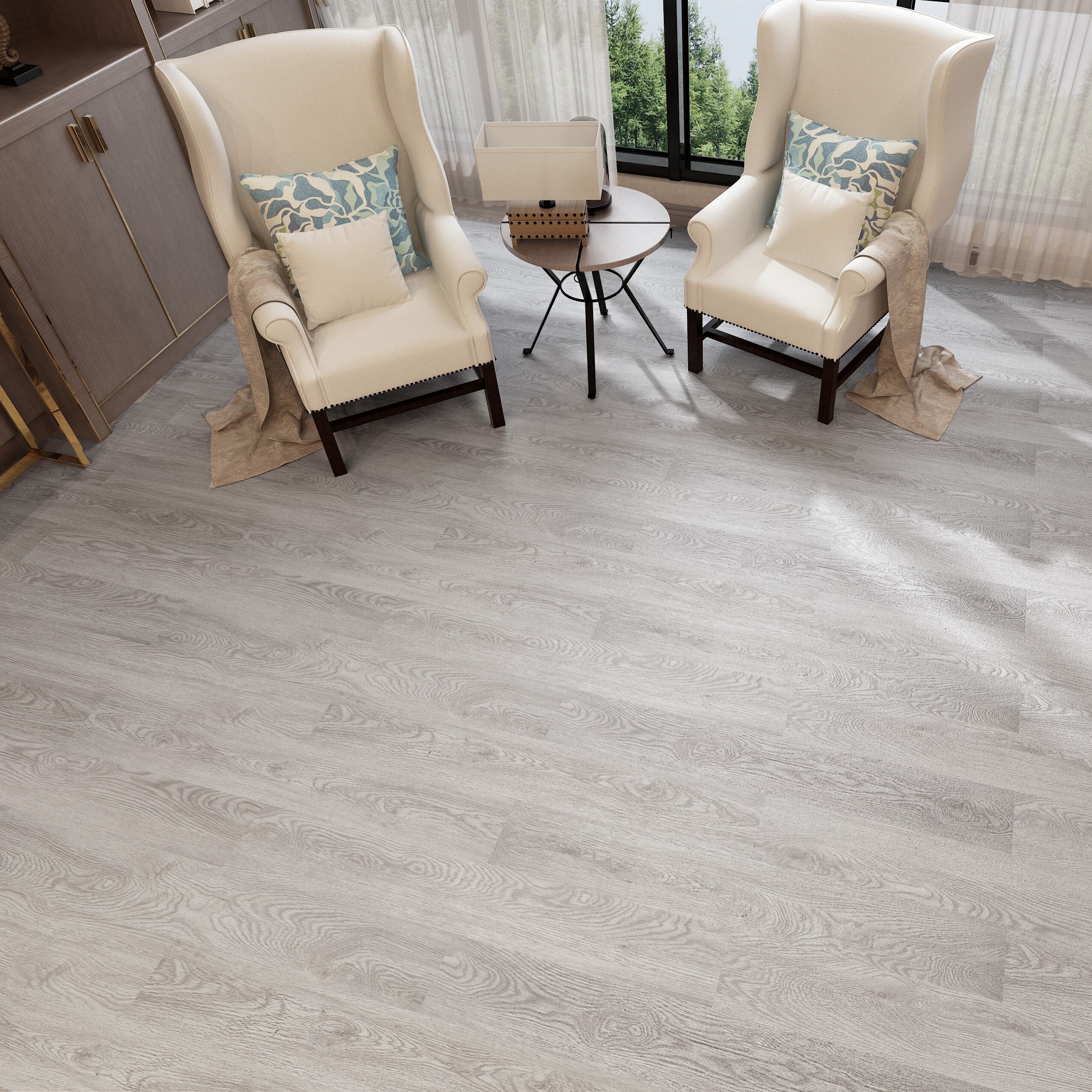 Sàn nhựa SPC Piso chất lượng cao chống thấm nước hèm khóa sang trọng