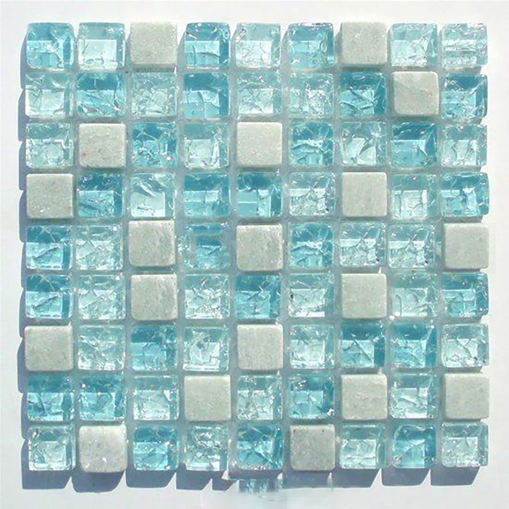 Mosaic thủy tinh nhiều màu sắc trang trí tùy chỉnh
