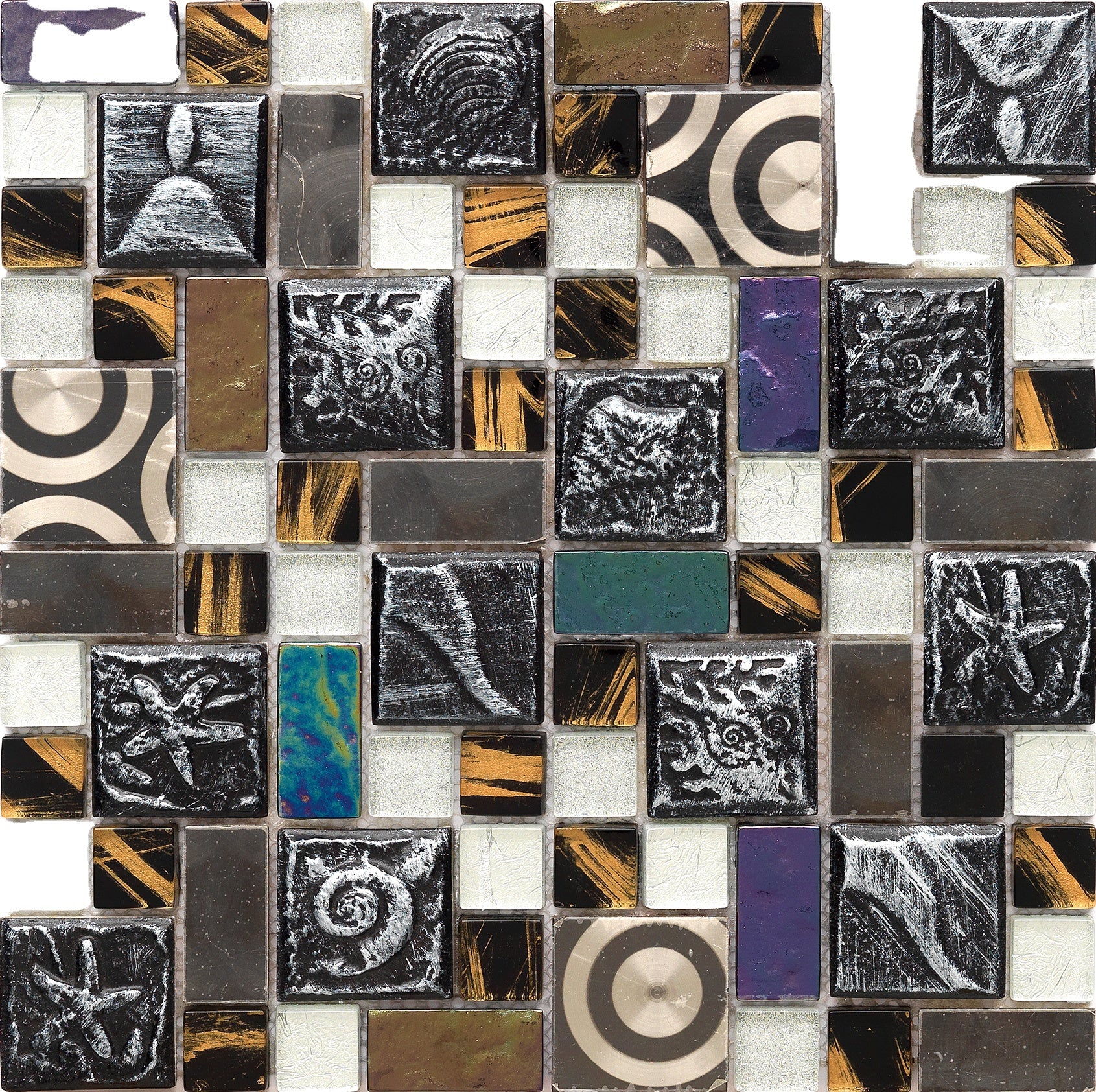 Gạch Mosaic Gốm Sứ Thủy Tinh Phong Cách Hiện Đại Dùng Để Trang Trí Sàn Ngoài Trời, Tường & Phòng Tắm Cho Các Dự Án Khách Sạn, Hồ Bơi