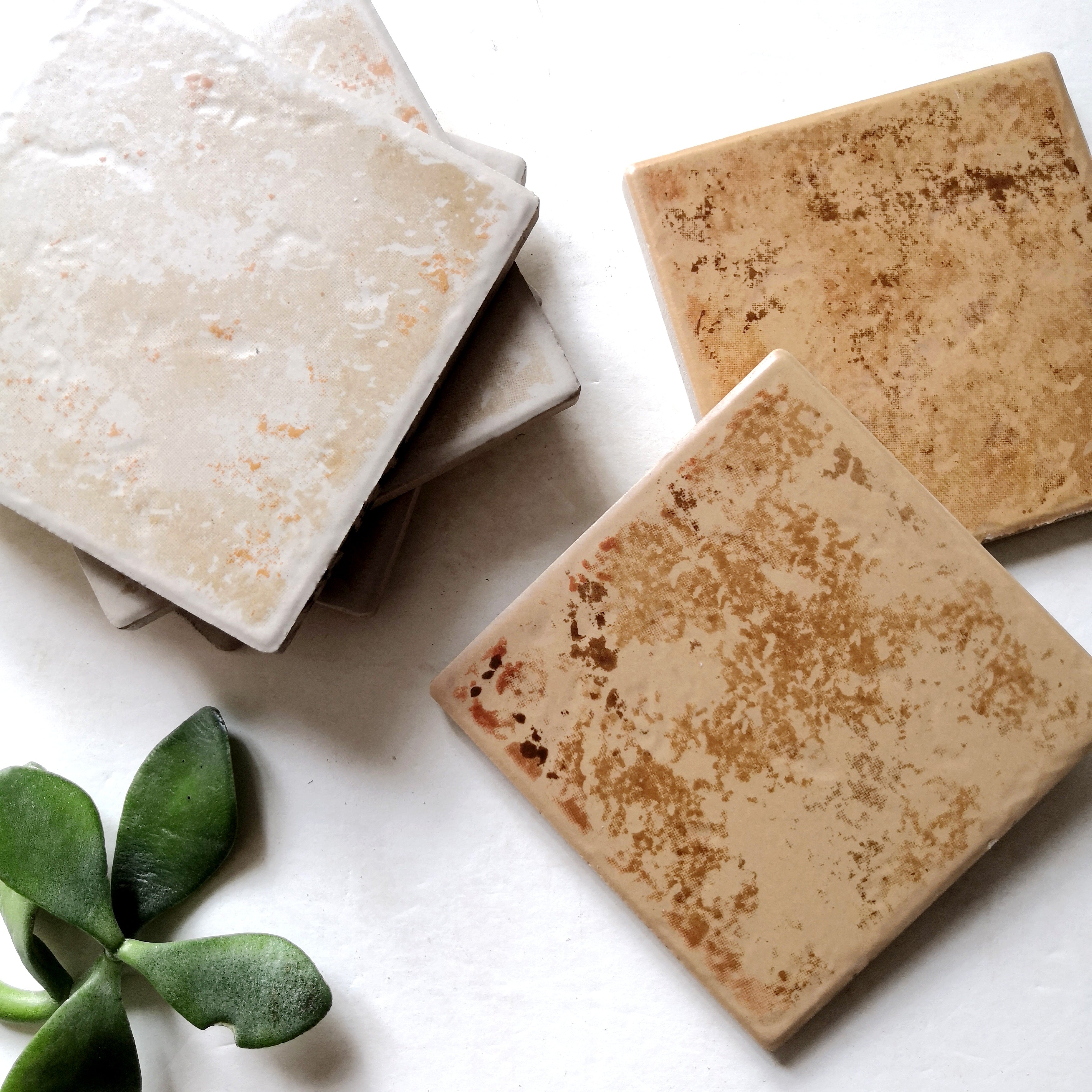 Bán buôn từ nhà máy Gạch thủ công mộc mạc 10x10cm ốp tường bếp, phòng tắm, nội thất khách sạn và nhà hàng