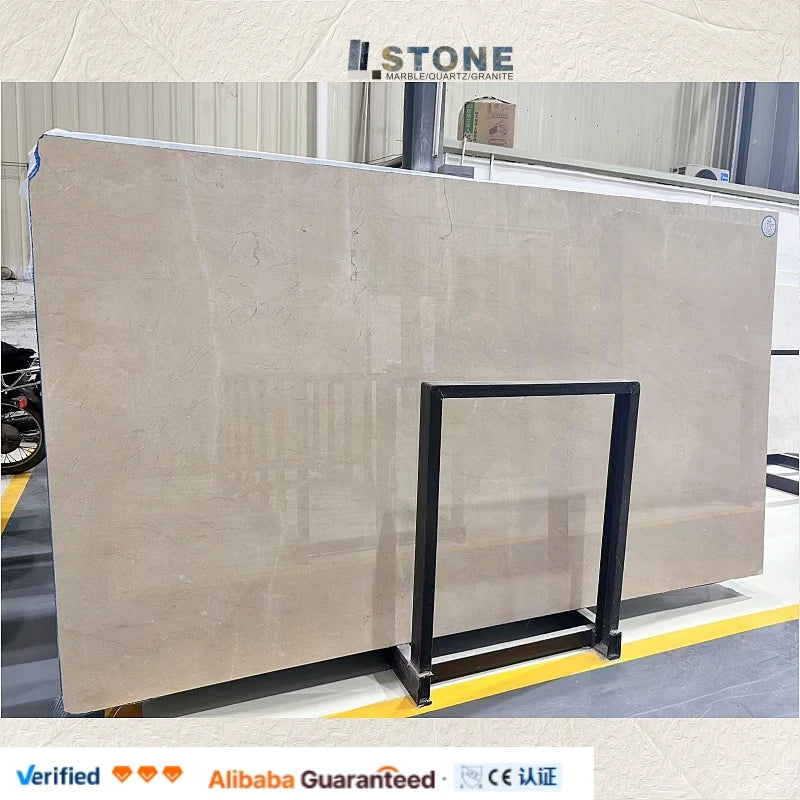 Đá Marble Crema Marfil Ốp Tường Sàn Chống Thấm, Bảo Hành 1 Năm