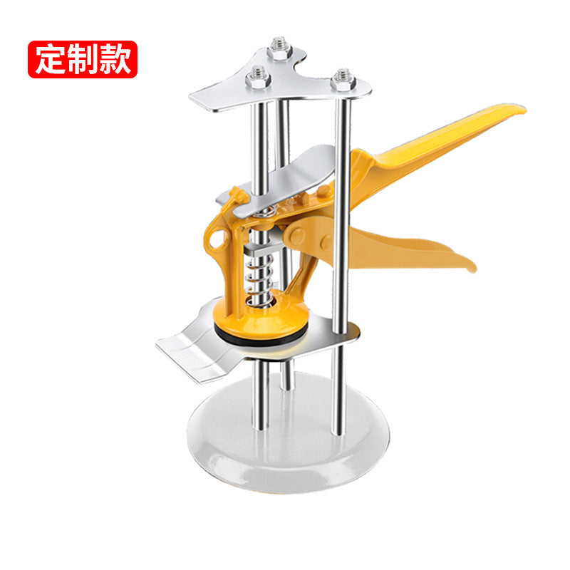 Định vị viên gạch, cân chỉnh độ cao, nâng viên gạch