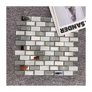 Gạch mosaic thủy tinh ốp tường bếp Gạch mosaic trang trí nhà giá rẻ cho căn hộ khách sạn