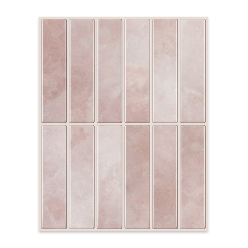 JORUNNS 10*7.9inch Tấm dán tường bóc dán, Trang trí nhà cửa, Giấy dán tường 3D, Tấm ốp tường nan