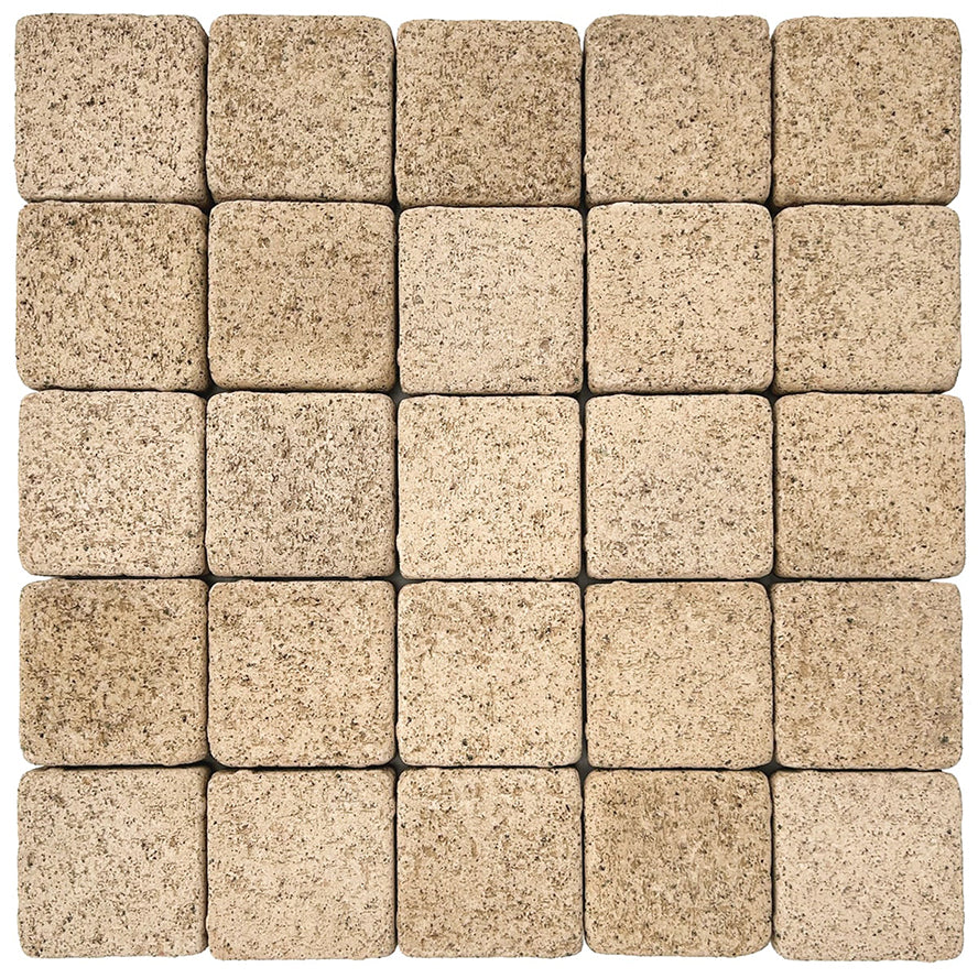 Gạch lát nền vuông cao cấp, đa năng, hai màu, kích thước 98x98x30mm, dùng cho lối đi & sân vườn, đang giảm giá