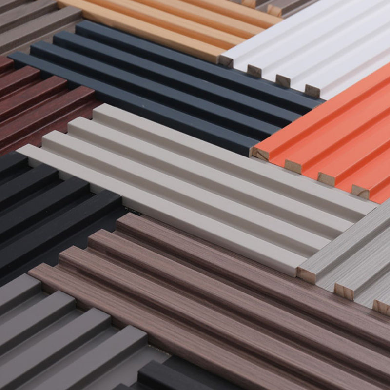 DBDMC Tấm ốp tường nội thất WPC vân gỗ nhựa Composite dùng trang trí trong nhà và ốp khách sạn