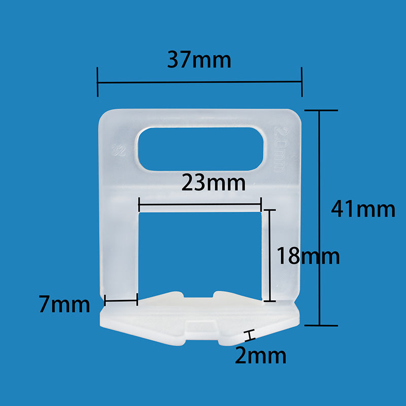 100 kẹp và nêm điều chỉnh độ bằng phẳng gạch nhựa 4.0mm