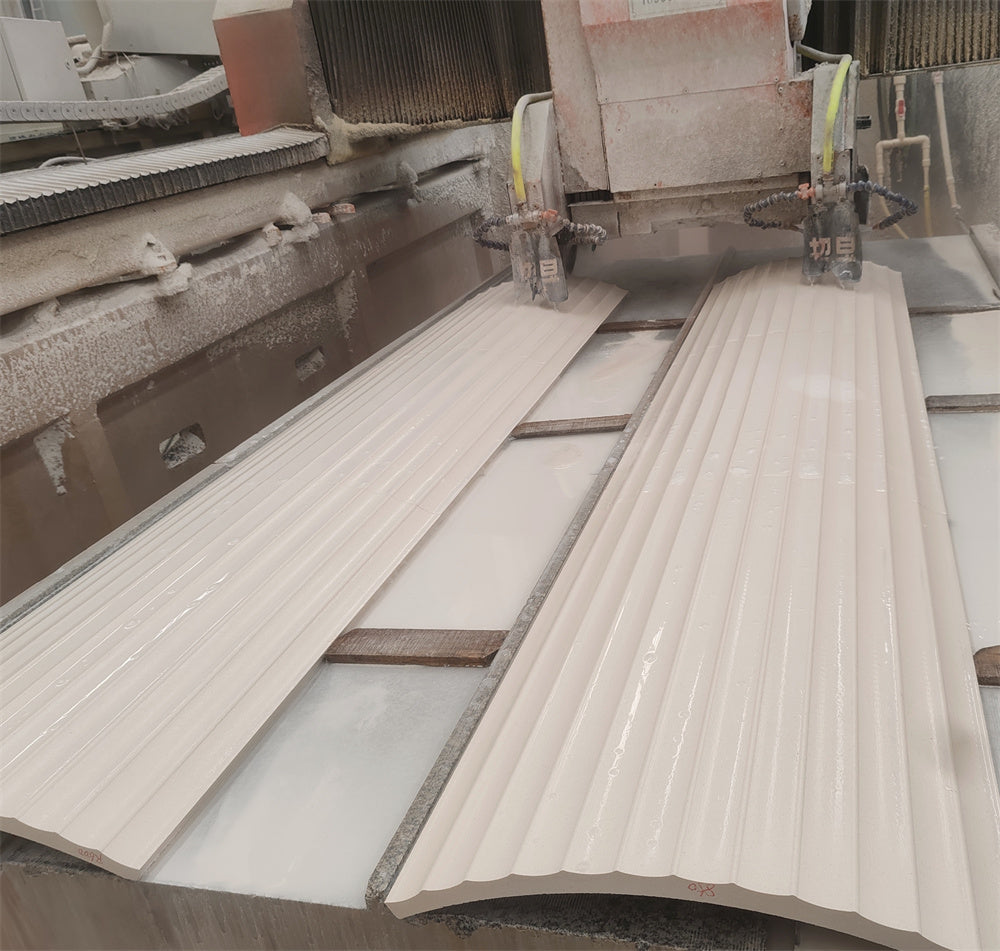 Tấm Ốp Tường Mặt Tiền Đá Vôi Trắng Nhân Tạo Trung Quốc Giá Rẻ Dùng Cho Trang Trí Ngoài Trời