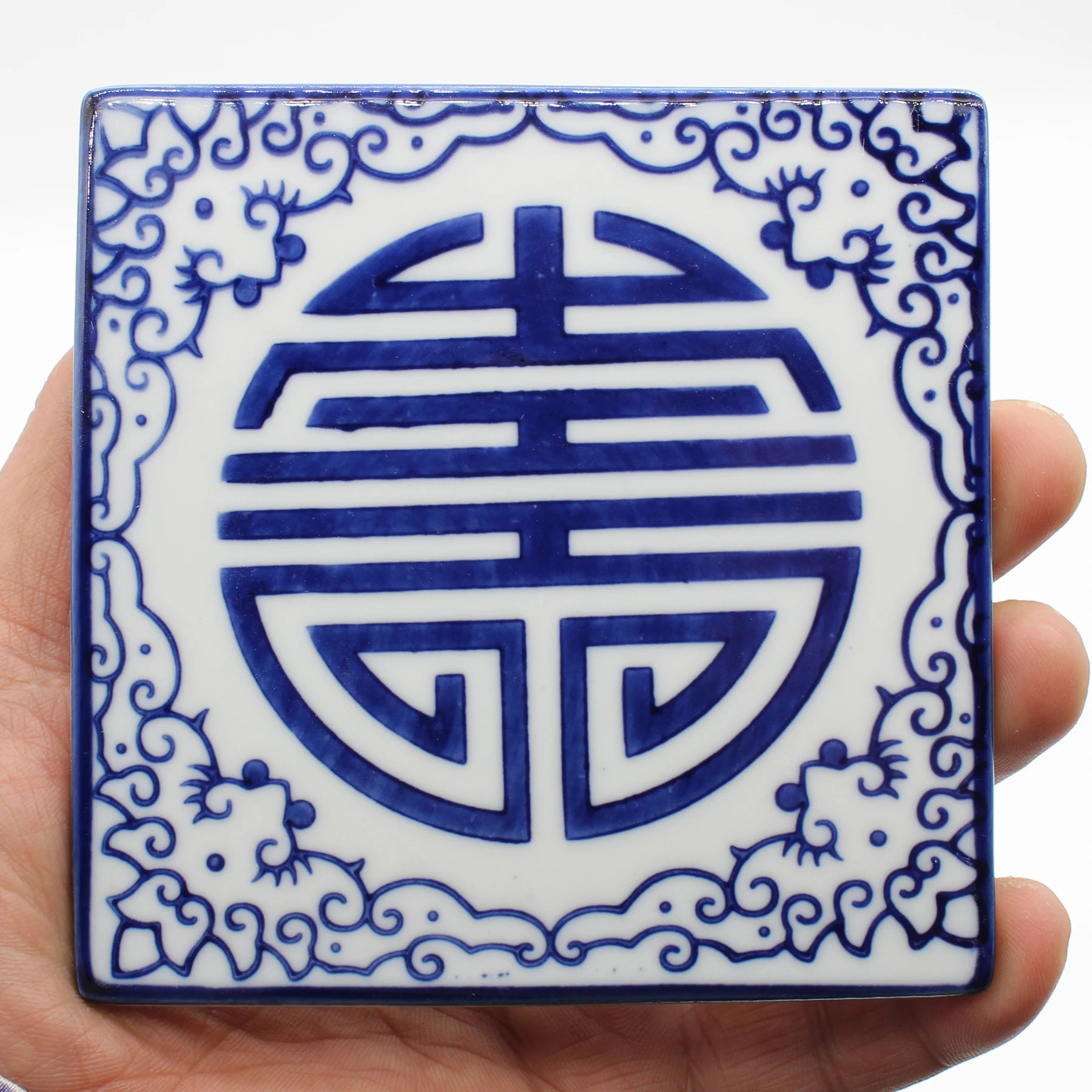 Gạch Men Trang Trí Xanh Trắng - Sắc Màu Ngôi Nhà