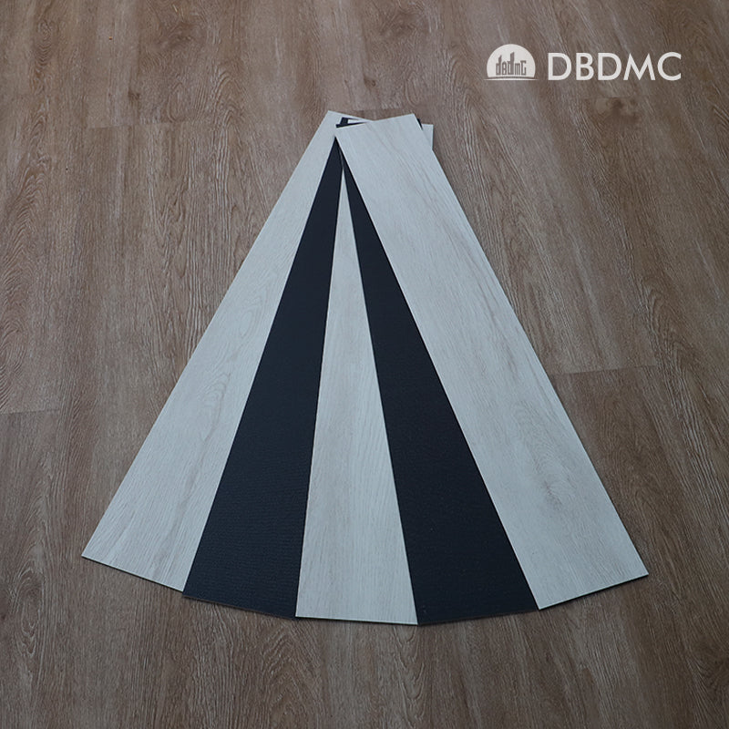 DBDMC Sàn nhựa Vinyl PVC lát khô dạng tấm dán keo chống thấm nước tùy chỉnh từ nhà máy Trung Quốc