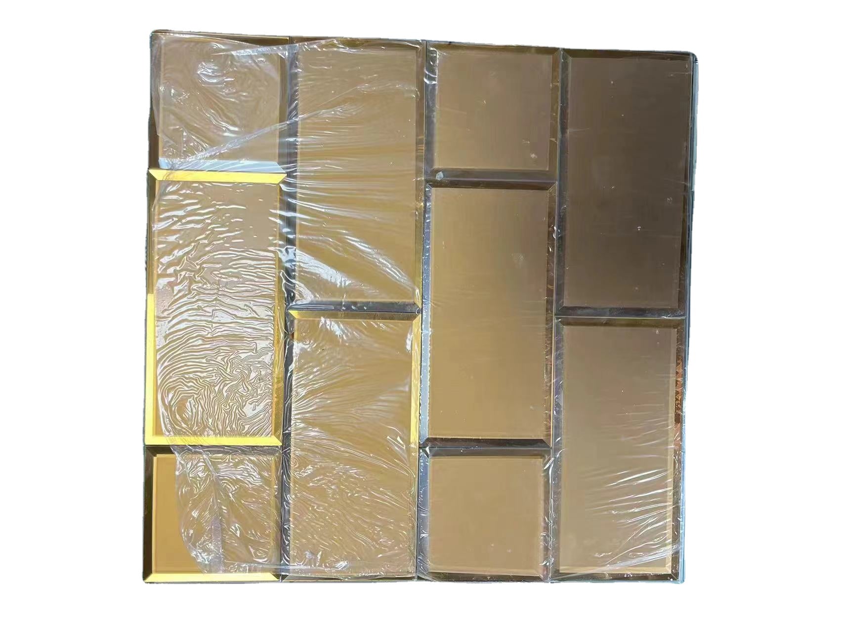 Gạch Mosaic Kính Nghệ Thuật Gương Dùng Cho Tường Phòng Khách