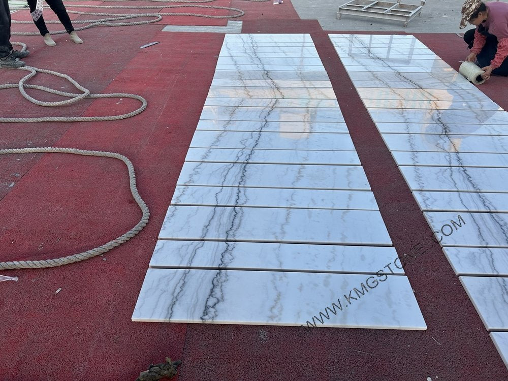 Gạch đá lát sàn cẩm thạch trắng tự nhiên Trung Quốc chất lượng cao cấp