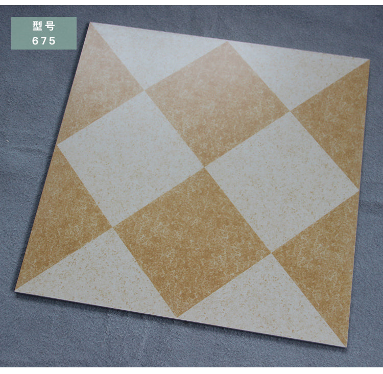 300x300/400x400 mm Bề mặt mờ chống trượt tạo khuôn Đồng chất Mộc mạc Gạch lát sàn Ceramic Porcelain dùng cho trang trí nhà