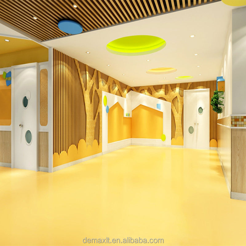 Sàn Vinyl PVC bệnh viện dạng cuộn 2-3MM chống tĩnh điện chống thấm nước xuất xưởng