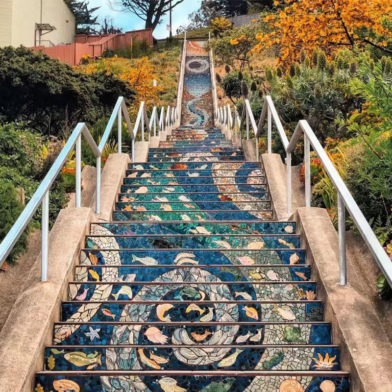 Gạch Mosaic Kính Hồ Bơi 1x1 Trang Trí Hồ Bơi Cấp Cao