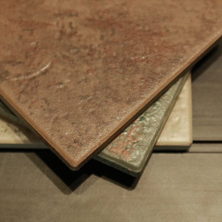 Gạch Tráng Men Thủ Công Họa Tiết Làng Tây Ban Nha Tím 10x10cm Trang Trí Tường Và Sàn Phòng Tắm, Bếp