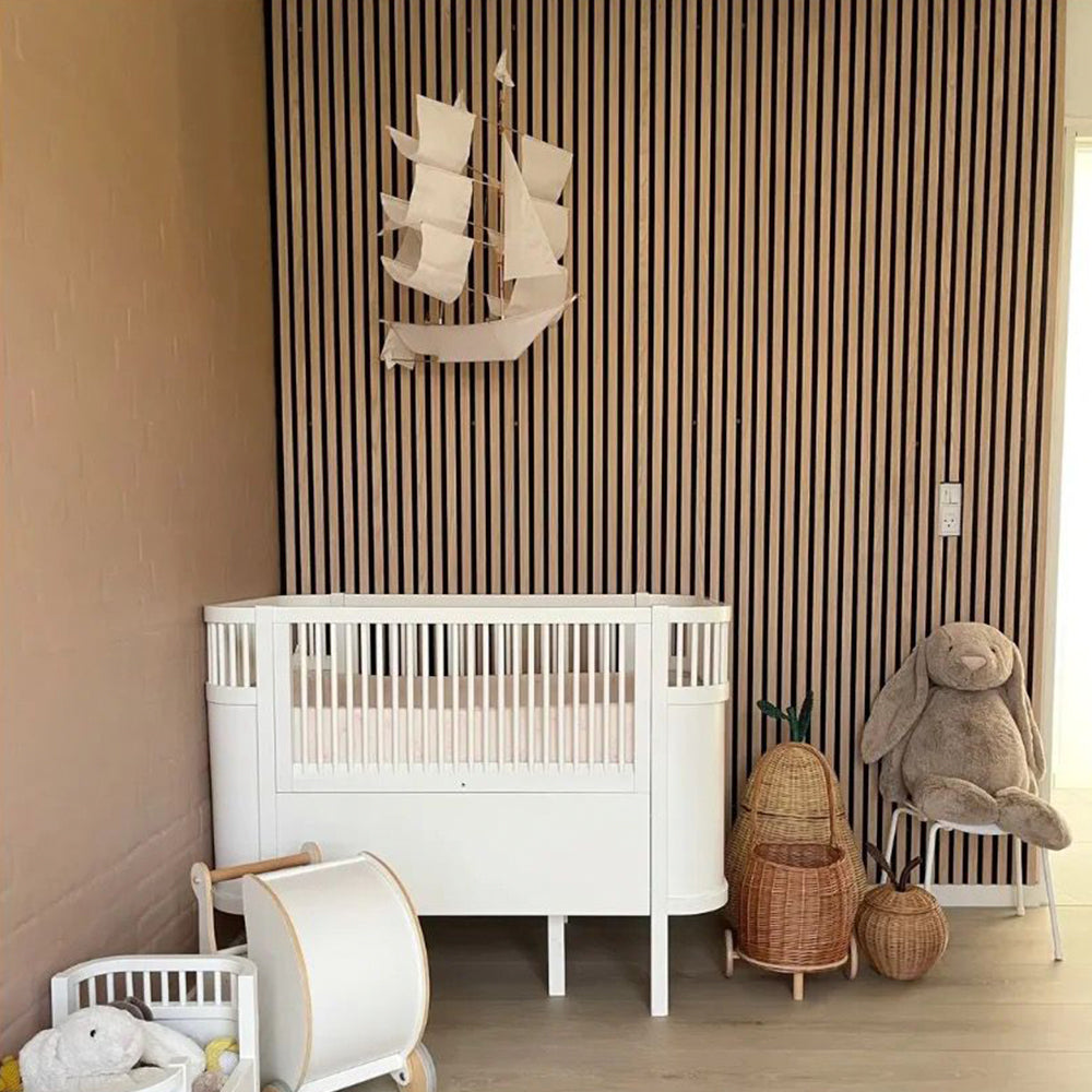 Tấm tiêu âm Akupanel MDF veneer gỗ cách âm cho gia đình và văn phòng