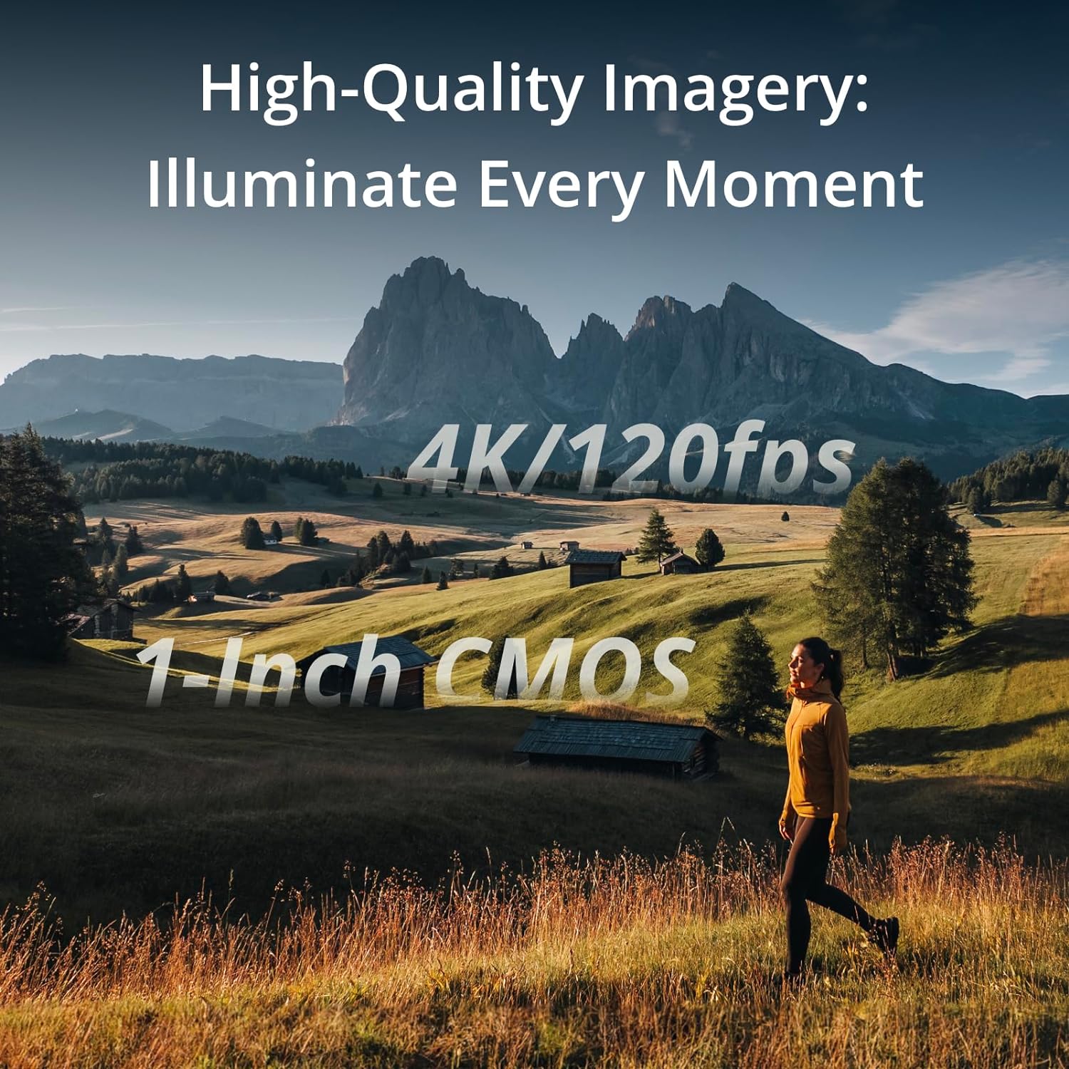 Osmo Pocket 3 Combo Sáng tạo, Máy quay Gimbal chống rung cầm tay 3 trục quay Vlog trực tiếp kèm Micro DJI
