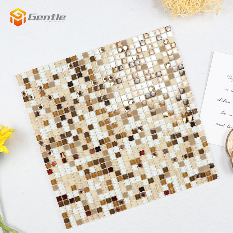 Gạch Mosaic Kính Pha Lê Mini Chất Lượng Cao, Miếng Mosaic Tự Làm Dùng Để Trang Trí Nội Thất