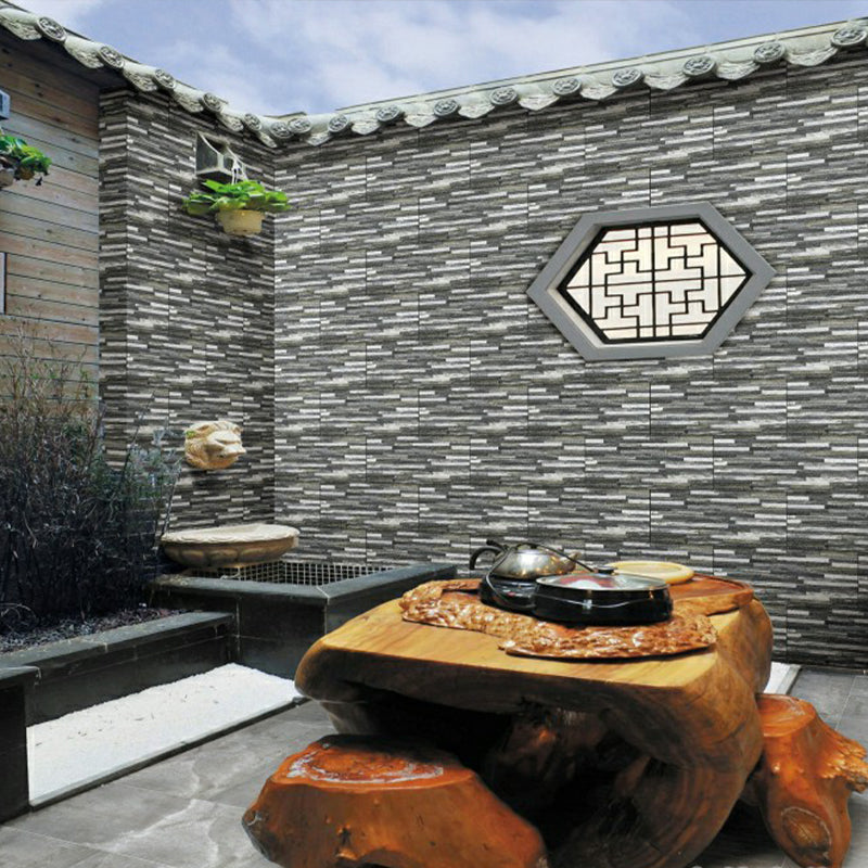 Gạch giả đá văn hóa mờ dùng ngoài trời 300x600, ốp tường ngoại thất biệt thự và khách sạn phong cách Retro từ Quảng Đông