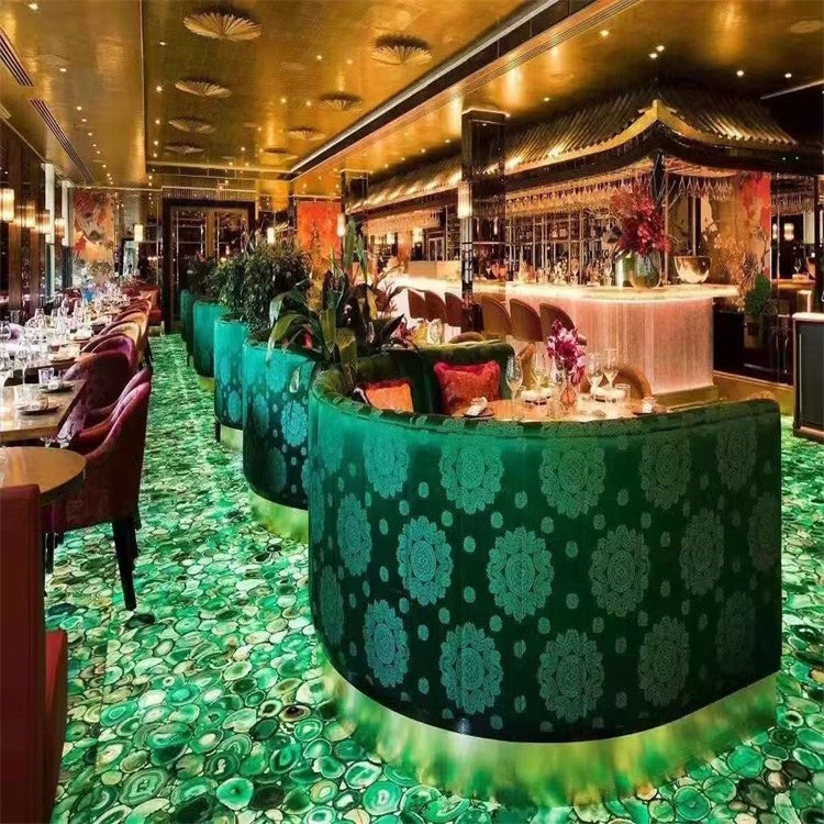 Giá Sỉ Đá Quý Mã Não Xanh Tự Nhiên Sang Trọng Từ Nhà Máy Trung Quốc