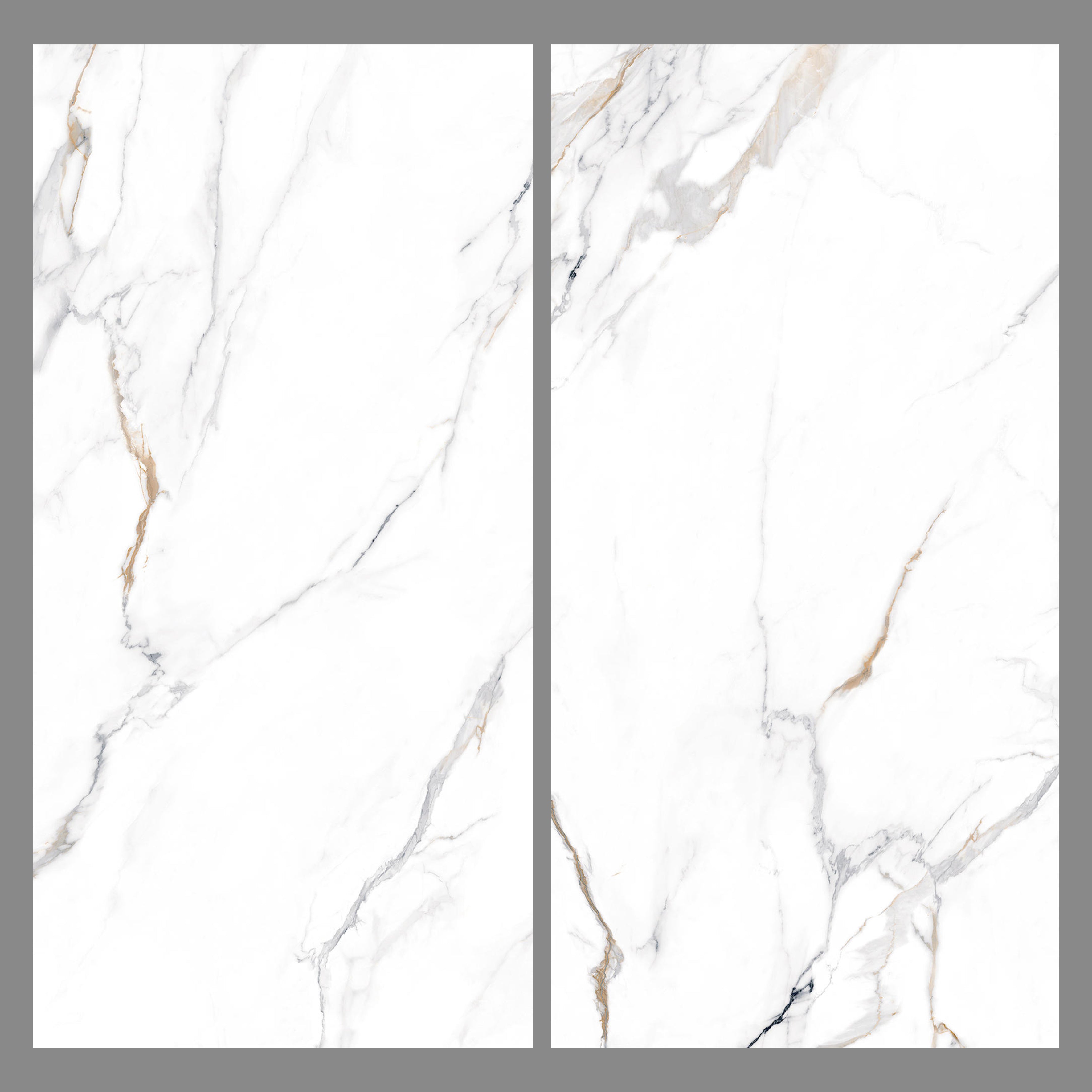 Sỉ từ nhà máy Gạch Porcelain Vinyl lát sàn và ốp tường chất lượng cao, bề mặt mờ, đồng chất, khổ lớn 600x1200mm cho phòng khách