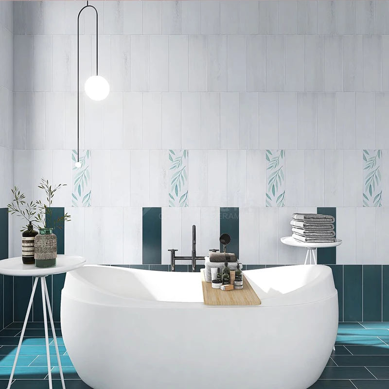 Gạch Sứ Darla Vân Gỗ 150x450mm Ốp Lát Phòng Tắm