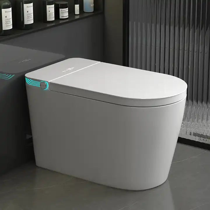 Bồn cầu thông minh tự động bằng sứ bán chạy nhất có bồn chứa nước