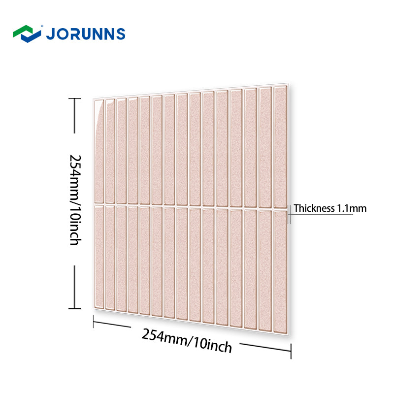 Miếng Dán Gạch 3D Jorunns Chống Nước 10x10 inch