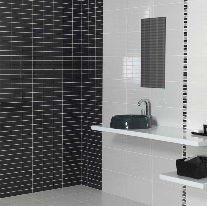 Gạch Mosaic Gốm Sứ Tráng Men Ốp Tường Phòng Tắm Và Nhà Bếp Kiểu Thẻ Trắng Carrara - Phật Sơn