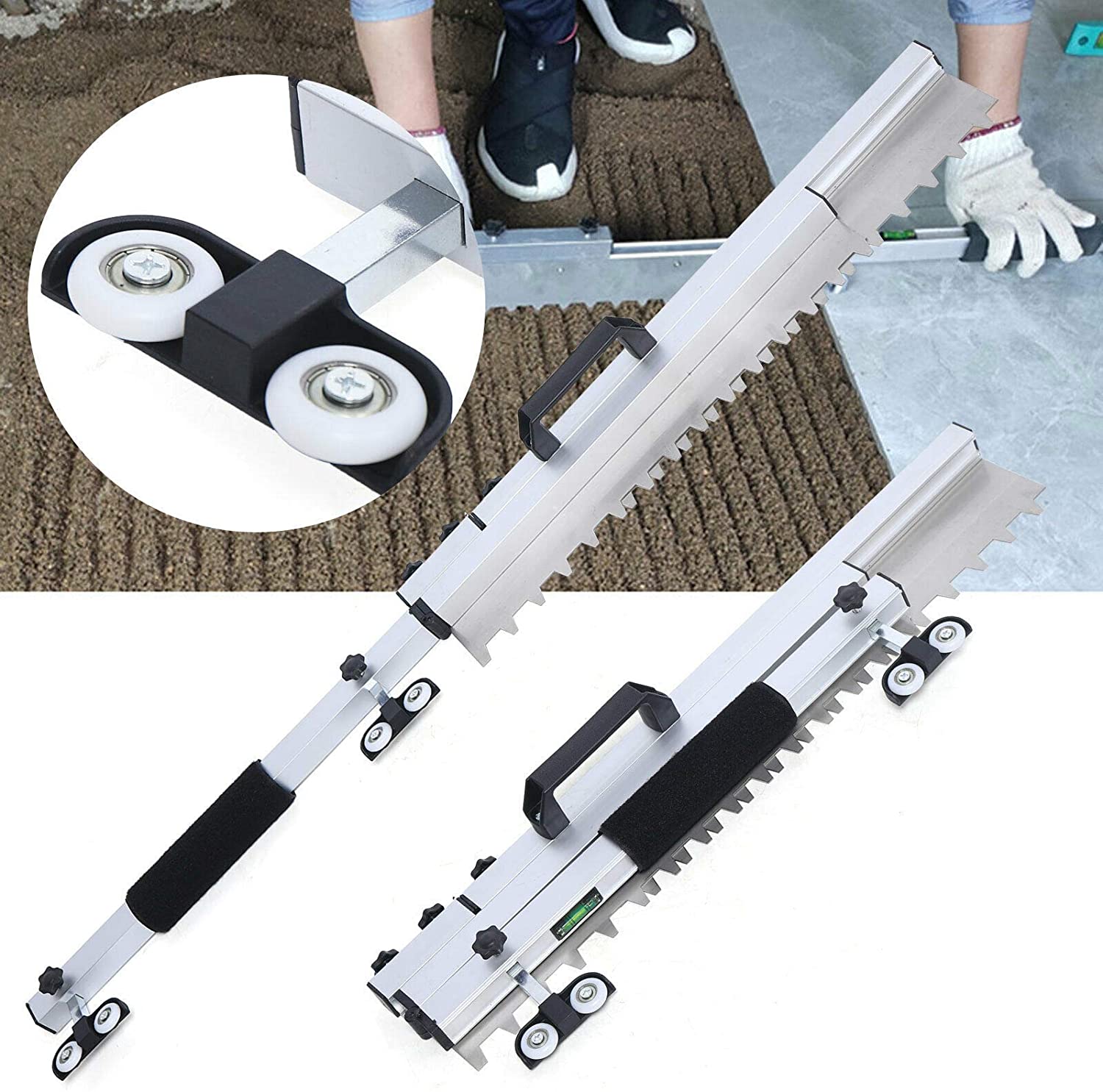 Dụng cụ trải gạch tự san phẳng gấp gọn
