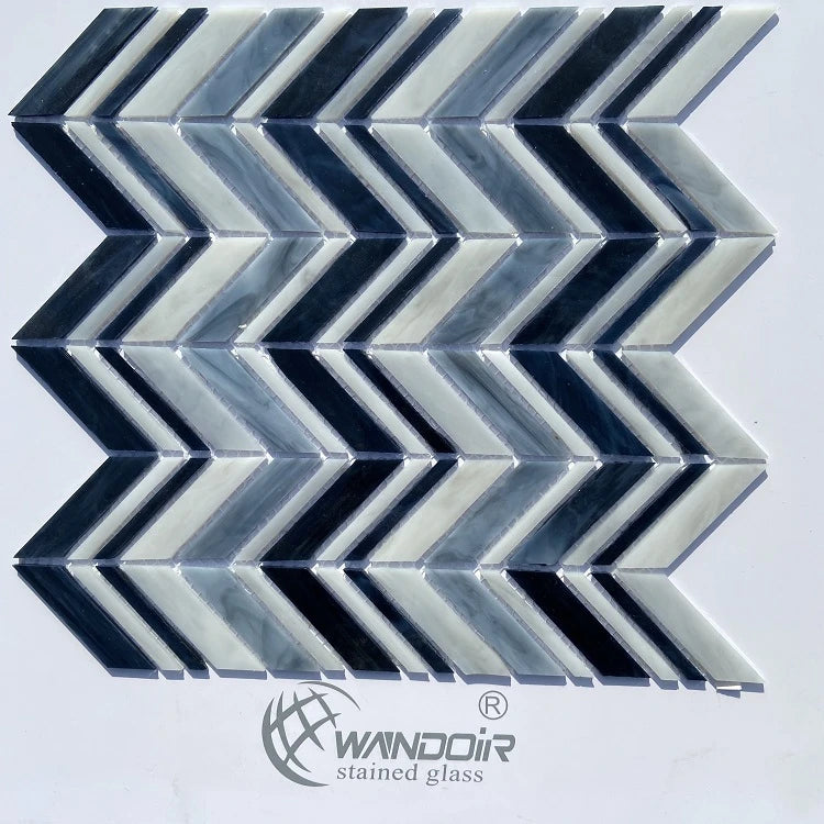 Gạch Mosaic Lục Giác Dài Bóng Trang Trí Bếp Sang