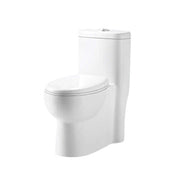 Medyag MLZ-17A/C Bộ đồ dùng phòng tắm Nắp đậy êm ái Bồn cầu một khối Siphonic xoáy siêu mạnh