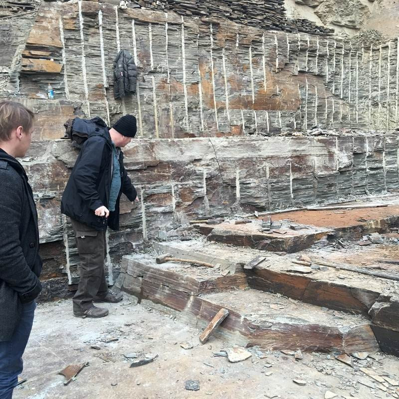 Cung cấp trực tiếp từ nhà máy Gạch đá phiến tự nhiên bền, hình dạng không đều, giá rẻ từ Trung Quốc, dùng để ốp lát mái, sàn, tường ngoài trời.